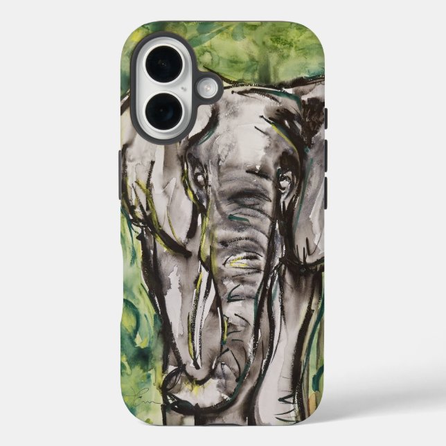 Lephelant iPhone 16 Hülle (Rückseite)