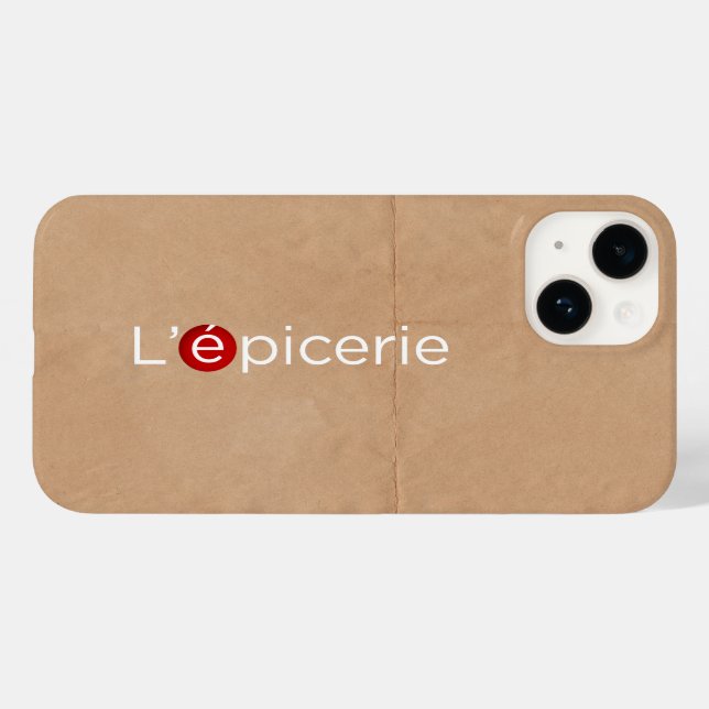 L'Épicerie Case-Mate iPhone 14 Hülle (Rückseite (Horizontal))