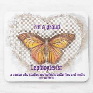 Lepidopterologe Mousepad