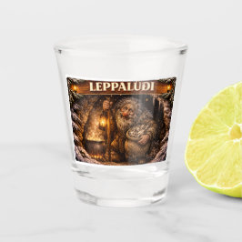 Leppaludi Isländischer Yule Lad Schnapsglas