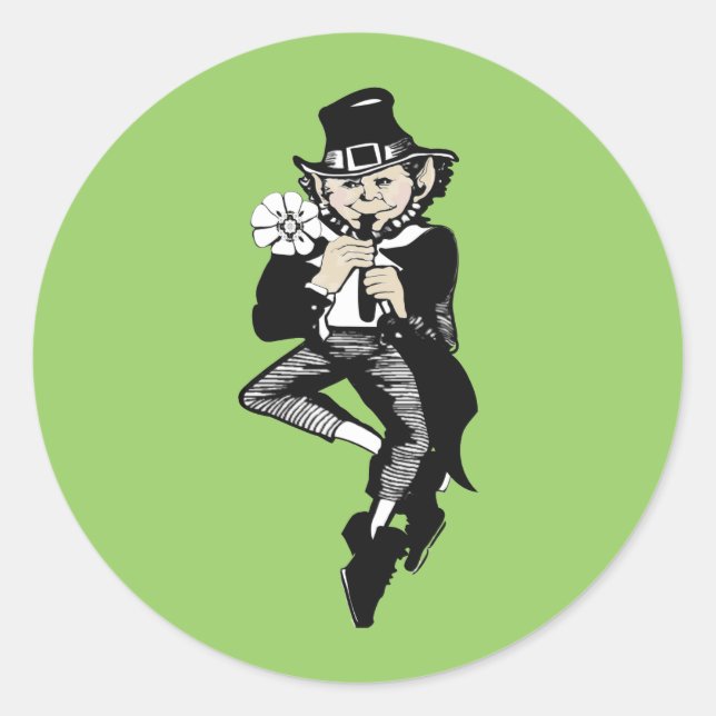 Leprachaun Stickers (Vorderseite)