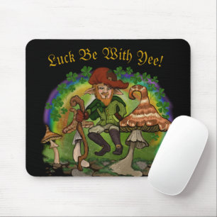 Leprachaun viel Glück mit Ihnen! Mousepad