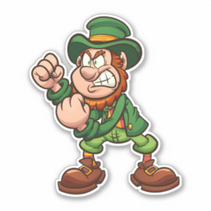 Leprechaun Aufkleber