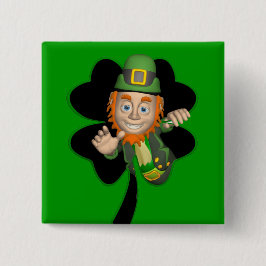 Leprechaun Button