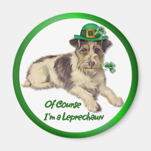 Leprechaun Dog Magnet