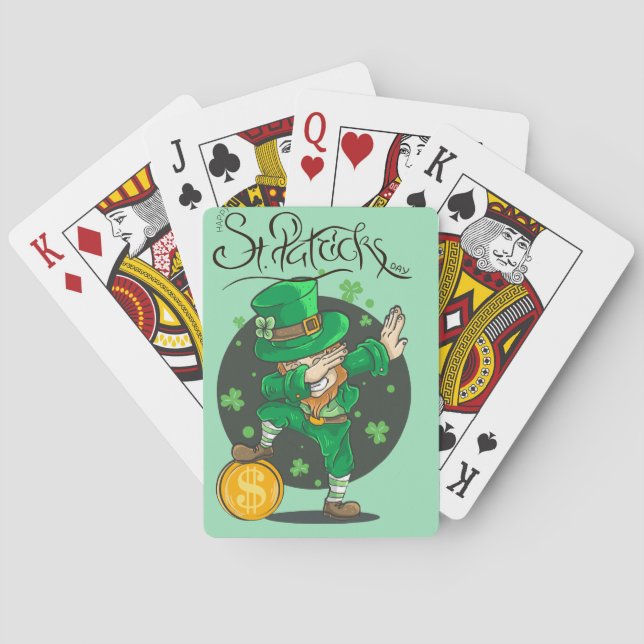 Leprechaun Done Spielkarten (Rückseite)