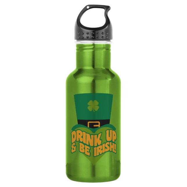Leprechaun Edelstahlflasche (Vorderseite)