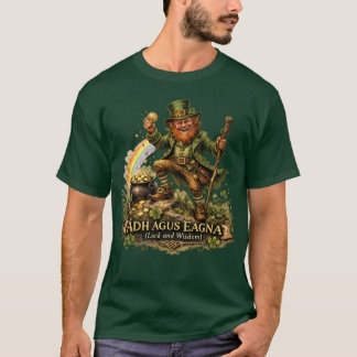 Leprechaun Folklore - Luck and Wisdom T-Shirt