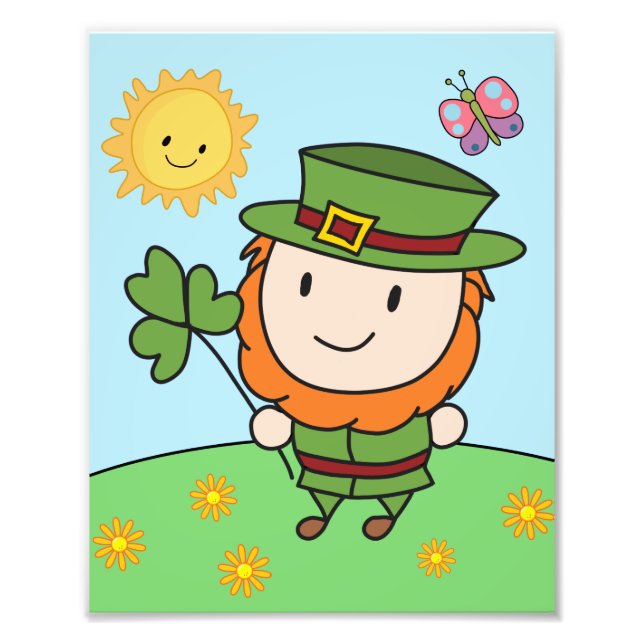 Leprechaun Fotodruck (Vorne)