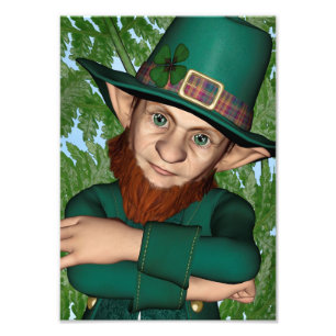 Leprechaun Fotodruck