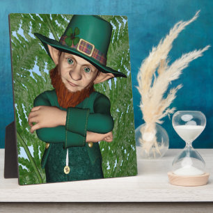 Leprechaun Fotoplatte