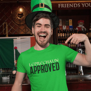 Leprechaun Genehmigtes Shirt