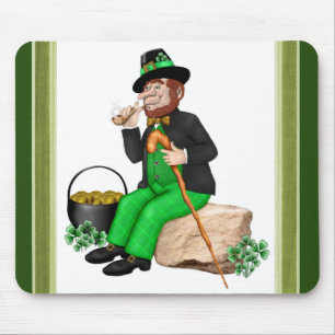 Leprechaun Gold Mousepad