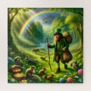 Leprechaun-Goldtopf-Verfolgungsjagd St. Patrick's