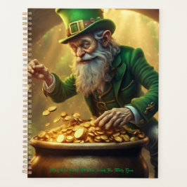 Leprechaun Grußkalender Planer