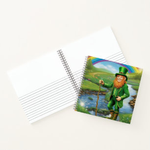 Leprechaun Hardcover Notizbuch
