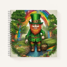 Leprechaun Hardcover Notizbuch
