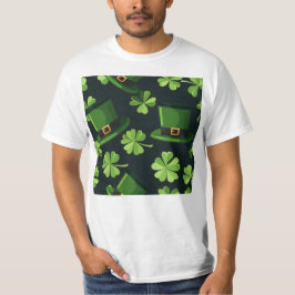 Leprechaun Hats Pattern T-Shirt
