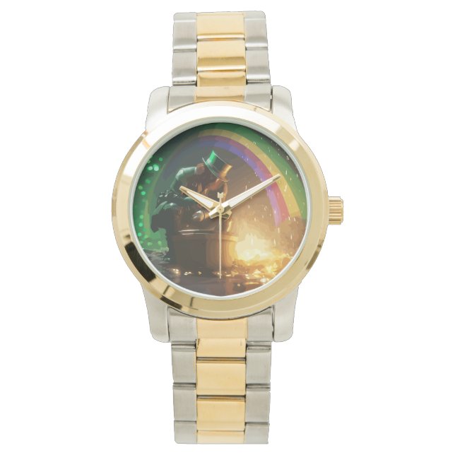 Leprechaun Hideaway Armbanduhr (Vorderseite)