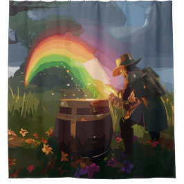 Leprechaun Hideaway Duschvorhang