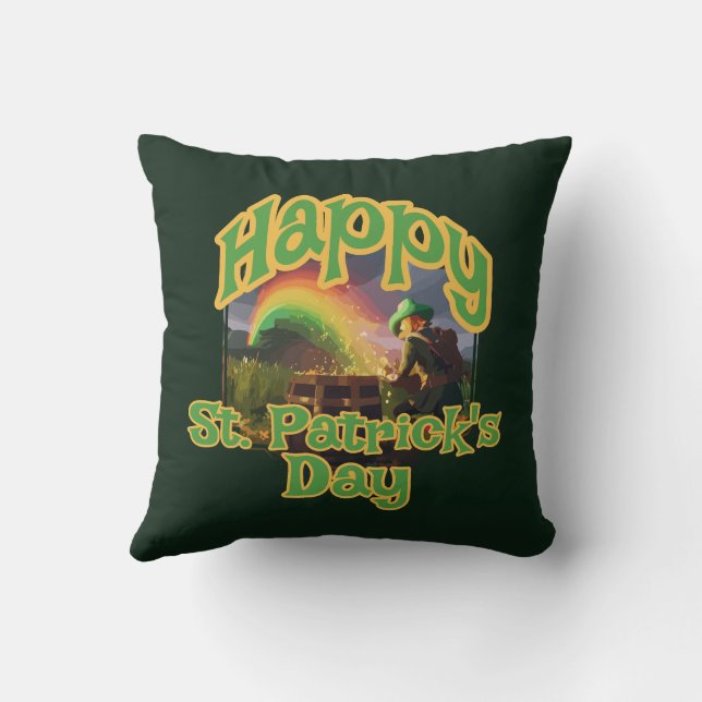 Leprechaun Hideaway Kissen (Rückseite)