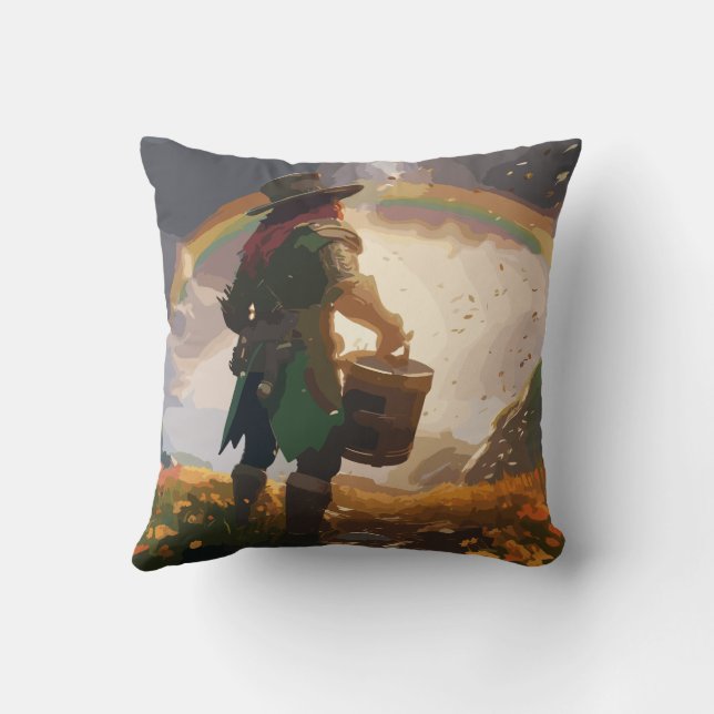 Leprechaun Hideaway Kissen (Rückseite)