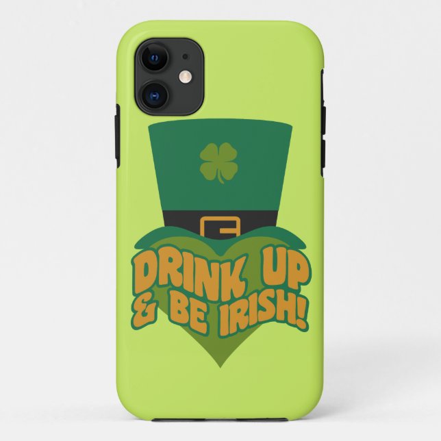 Leprechaun iPhone-Gehäuse Case-Mate iPhone Hülle (Rückseite)
