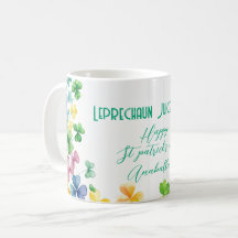 Leprechaun Juice Inside bunte Blätter