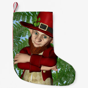 Leprechaun Kleiner Weihnachtsstrumpf