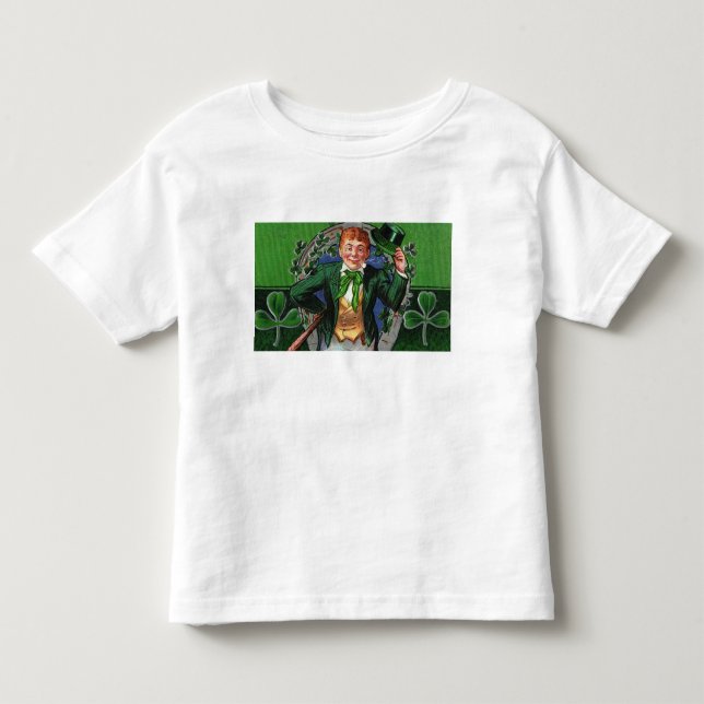 Leprechaun-Kleinkind-Shirt Kleinkind T-shirt (Vorderseite)