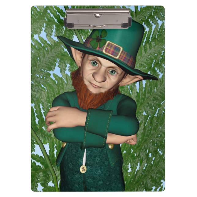 Leprechaun Klemmbrett (Vorderseite)