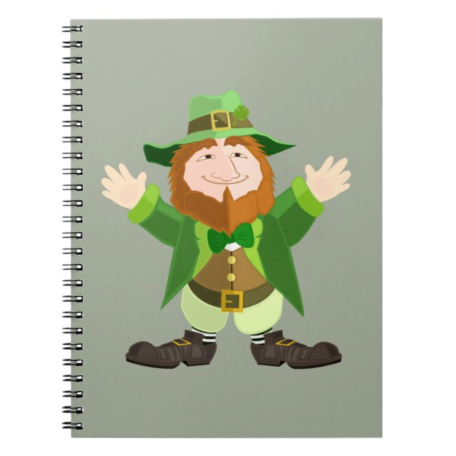 Leprechaun Notizblock (Vorderseite)