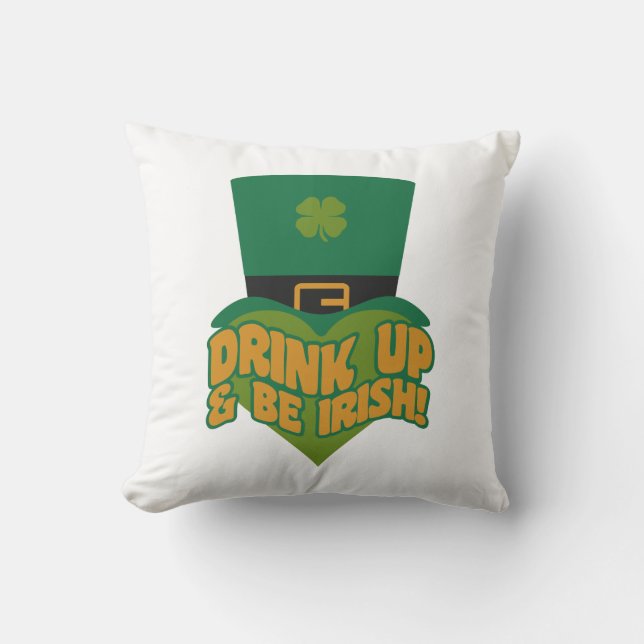 Leprechaun oreiller de lancement personnalisé (Recto)