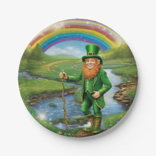 Leprechaun Pappteller