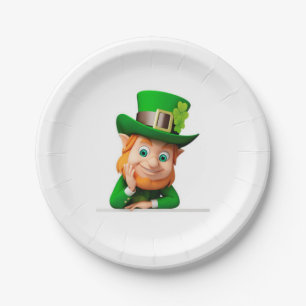 Leprechaun Pappteller