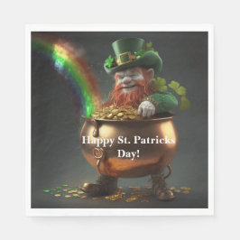 Leprechaun Pot Of Gold Serviette
