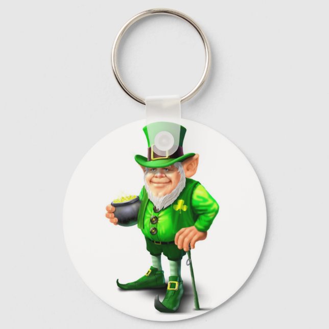 Leprechaun Schlüsselanhänger (Vorderseite)
