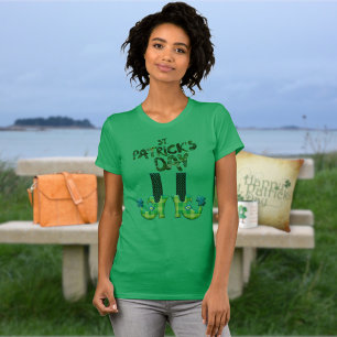 Leprechaun Schuhe St Patrick's Day T-Shirt