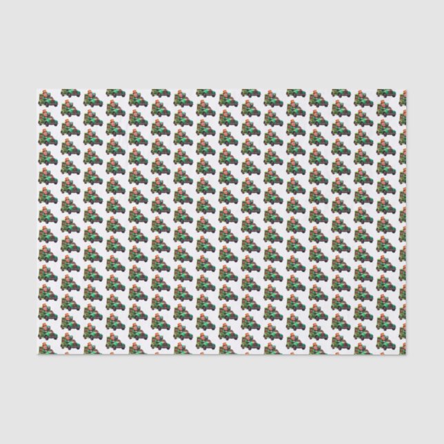 Leprechaun Seidenpapier (Vorderseite)