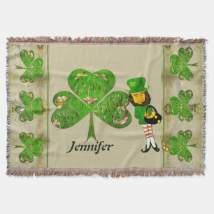 Leprechaun Shamrocks lancer la couverture
