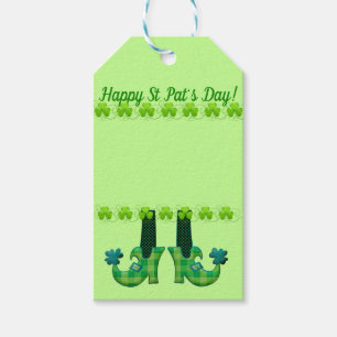 Leprechaun Shoes St Patrick's Day Geschenkanhänger