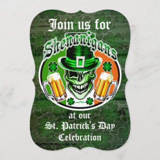 Leprechaun Skull: Shenanigans Einladung