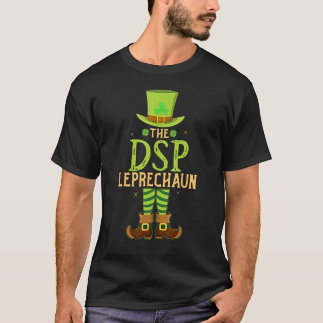Leprechaun St Patrick, Mitarbeiter des DSP Direct  T-Shirt (Vorderseite)
