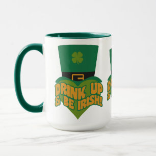 Leprechaun-Tasse - wählen Sie Stil und Farbe Tasse