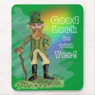 Leprechaun: Viel Glück mit dir, Yee! ~Mauspad Mousepad