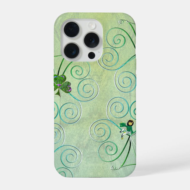 Leprechaun Women's  iPhone 15 Pro Hülle (Rückseite)