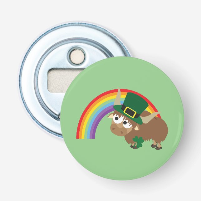 Leprechaun Yak Flaschenöffner (Vorderseite)