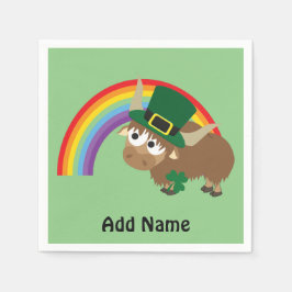 Leprechaun Yak Serviette