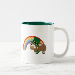 Leprechaun Yak Zweifarbige Tasse