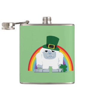 Leprechaun yeti flachmann